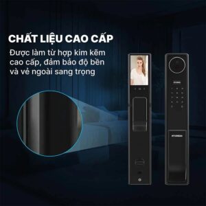 Các hãng khóa cửa vân tay phổ biến bán chạy hiện nay Chất liệu cao cấp khóa Hyundai-HY-SLA911F