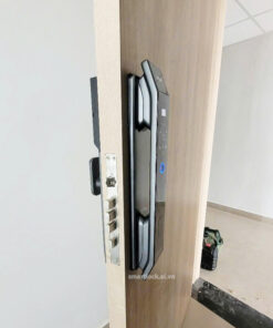 Khóa điện tử cửa gỗ Hubert HB CG25F Black Dịch vụ, thợ lắp khoá Khóa điện tử cửa gỗ Hubert HB CG25F