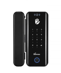 Khóa cửa kính Demax EL900G Black App TTLock