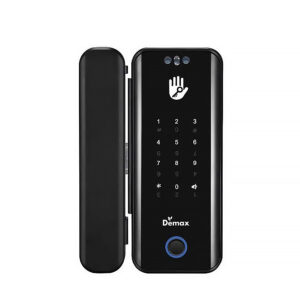 Khóa cửa kính Demax EL900G Black App TTLock