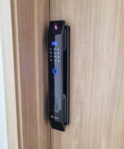 Khóa điện tử cửa gỗ Hubert HB CG25F Black Khóa điện tử cửa gỗ Hubert HB CG25F