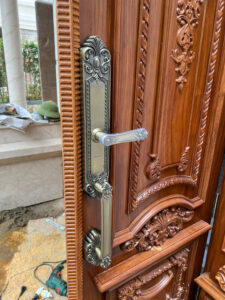 Khoá điện tử đại sảnh Hubert HB DS77 Green