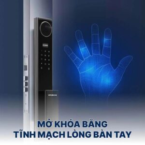 Công nghệ tĩnh mạch lòng bàn tay trong khóa điện tử cao cấp Mở khóa bằng tĩnh mạch lòng bàn tay Hyundai-HY-SLA911F