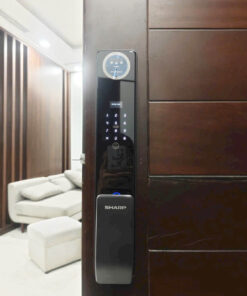 Khóa điện tử cửa gỗ SHARP S7FV CNC Khóa điện tử SHARP S7FV CNC