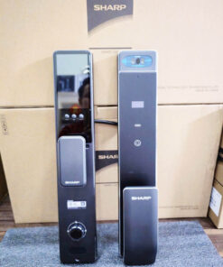 Khóa điện tử cửa gỗ SHARP S7FV CNC Khóa điện tử SHARP S7FV CNC