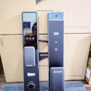 Khóa điện tử cửa gỗ SHARP S7FV CNC Khóa điện tử SHARP S7FV CNC