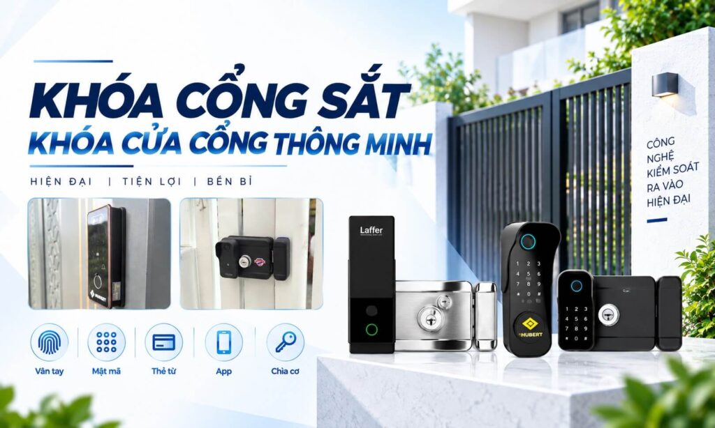 Khóa Cổng Sắt Nên Chọn Loại Nào? Các Mẫu Chống Trộm Tốt Hiện Nay