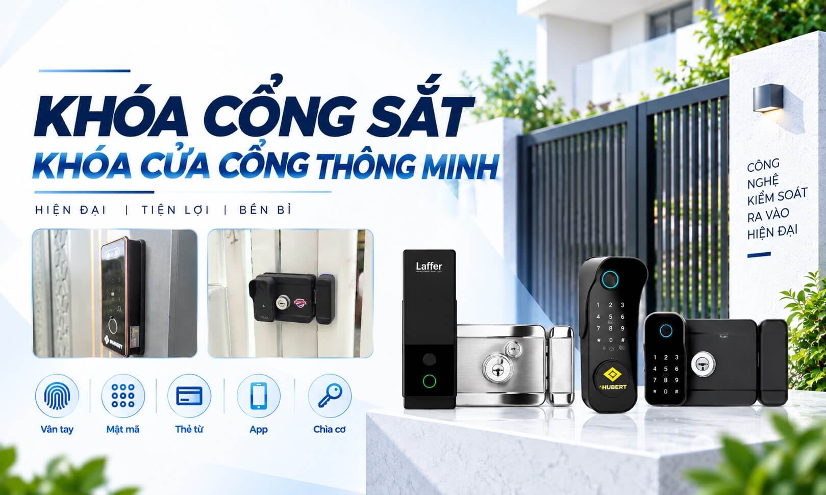 Khóa Cổng Sắt Nên Chọn Loại Nào? Các Mẫu Chống Trộm Tốt Hiện Nay