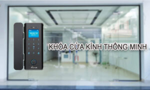 Khóa cửa kính thông minh