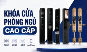 Khóa cửa phòng ngủ cao cấp, mẫu đẹp, giá tốt, miễn phí lắp đặt