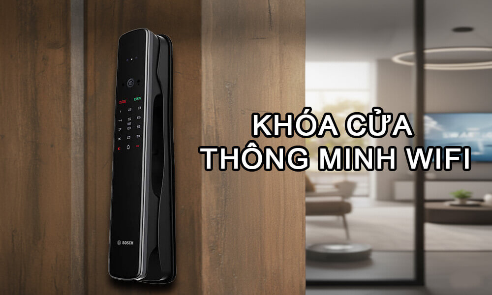 Khóa cửa thông minh wifi