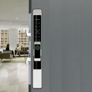 Khóa cửa lùa nhôm loại nào tốt nhất hiện nay? Gợi ý địa chỉ mua uy tín Khóa điện tử Hubert HB CN39 Style B