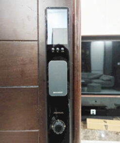 Khóa điện tử cửa gỗ SHARP S7FV CNC Khóa điện tử SHARP S7FV CNC