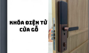 Hướng dẫn chọn khóa điện tử cửa gỗ chính hãng, bền, giá tốt Hướng dẫn chọn khóa điện tử cửa gỗ chính hãng, bền, giá tốt