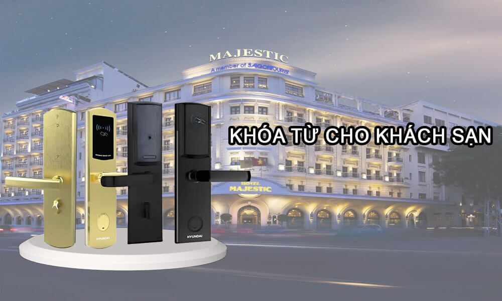 Hệ thống khóa từ cho khách sạn tối ưu vận hành và bảo mật Khóa từ cho khách sạn