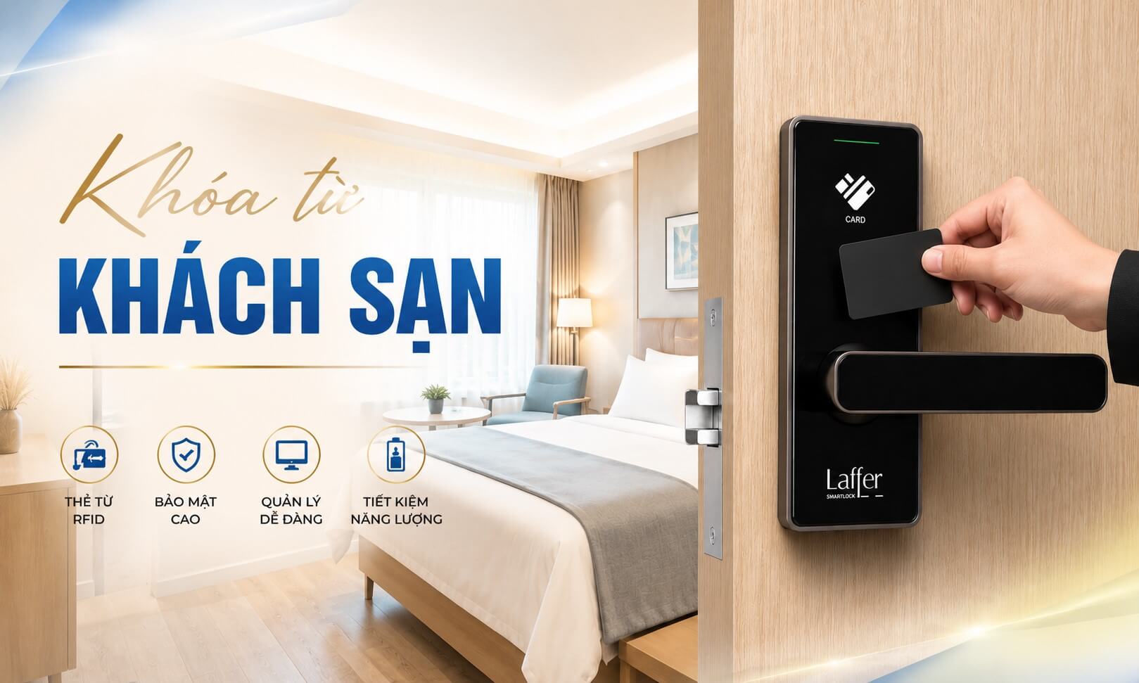 Nên chọn khóa từ khách sạn hay khóa cơ truyền thống