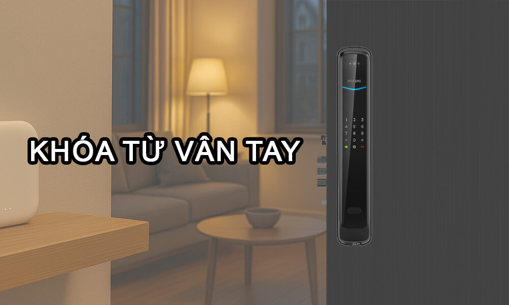 Khóa từ vân tay chống trộm tuyệt đối an toàn cho mọi ngôi nhà Khóa từ vân tay