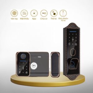 Gợi ý những mẫu khóa từ cửa sắt chống nước giá tốt hiện nay Khóa vân tay Avolock AG 48