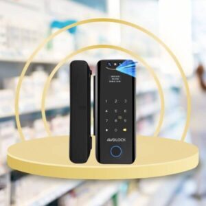 Các mẫu khóa vân tay cửa kính 2 cánh được ưa chuộng hiện nay Khóa vân tay Avolock AK 28