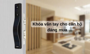 Top 5 khóa vân tay cho căn hộ đáng mua 2025 Khóa vân tay cho căn hộ