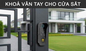 Ổ khóa cổng sắt loại nào tốt? Top lựa chọn đáng tiền nhất Khoá vân tay cho cửa sắt