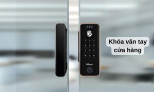 Khóa vân tay cửa hàng