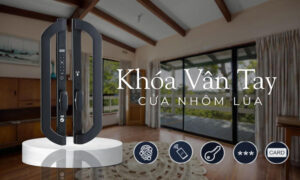 Cập nhật mẫu khóa vân tay cửa nhôm lùa mới nhất 2026 Cập nhật mẫu khóa vân tay cửa nhôm lùa mới nhất 2026