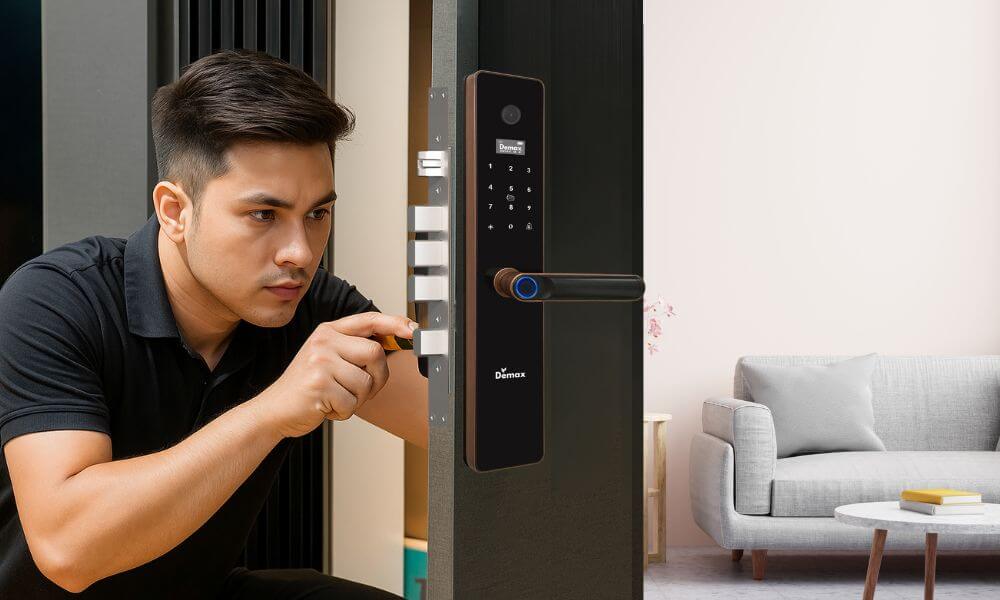 Dịch vụ lắp khóa điện tử tại nhà nhanh chóng, chuyên nghiệp