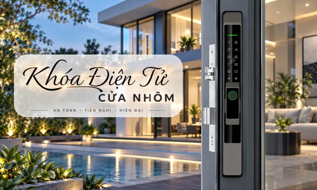 Kinh nghiệm chọn mua khóa điện tử cửa nhôm bền, đẹp Kinh nghiệm chọn mua khóa điện tử cửa nhôm bền, đẹp