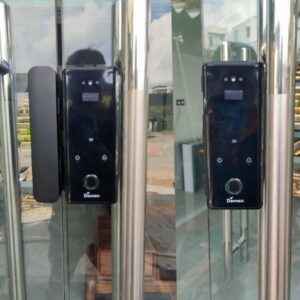 Ưu điểm của khóa vân tay cửa kính cường lực