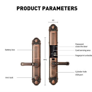 Khóa vân tay Avolock AC 994 Khóa vân tay Avolock AC 994