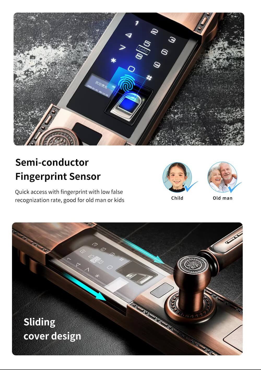 3-Khóa vân tay Avolock AC 994 Khóa vân tay Avolock AC 994