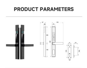 Khóa điện tử Hubert HB CNI5 EU