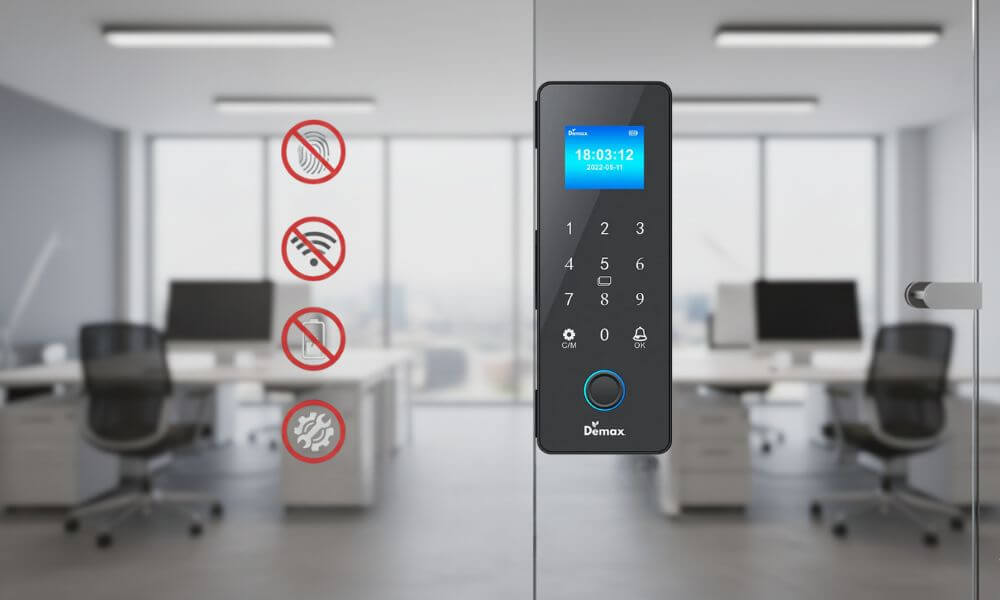 Các lỗi khóa cửa vân tay cửa kính thường gặp trong quá trình sử dụng Các lỗi khóa cửa vân tay cửa kính thường gặp trong quá trình sử dụng