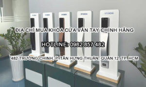 Địa Chỉ Mua Khóa Cửa Vân Tay Chính Hãng