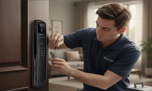 Dịch vụ lắp đặt khóa cửa vân tay