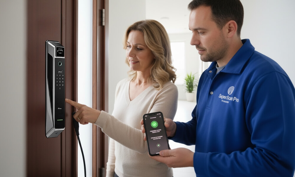 Hướng dẫn Sử Dụng Khóa Cửa Vân Tay Đúng Cách