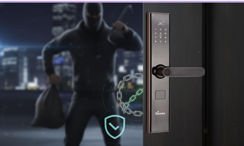Khóa Cửa Vân Tay có thể chống trộm hiệu quả như thế nào