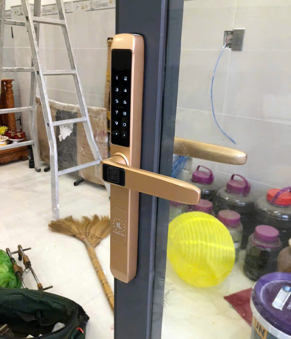 Khóa điện tử cửa nhôm Kassler KL-599TD