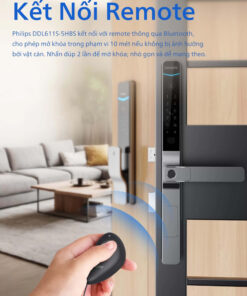 Khóa điện tử PHILIPS DDL611S-5HBS Khóa điện tử PHILIPS DDL611S-5HBS