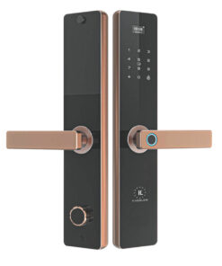 Khóa điện tử cửa gỗ Kassler KL-608 CNC Khóa điện tử cửa gỗ Kassler KL-608 CNC màu copper