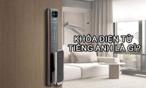 Khóa điện tử tiếng anh là gì