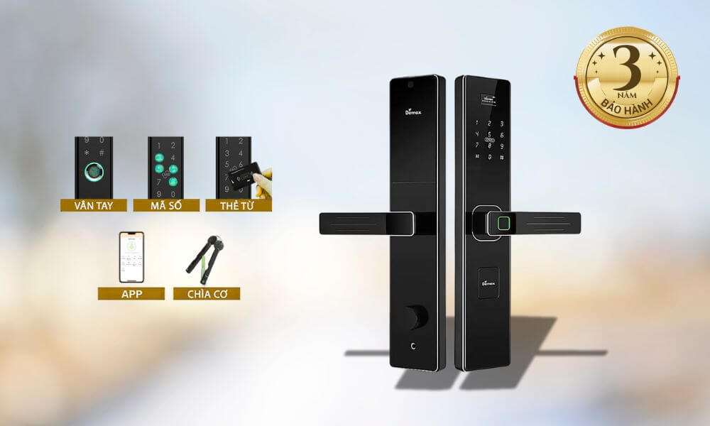 Khóa vân tay bảo hành 3 năm chính hãng | Smart Lock