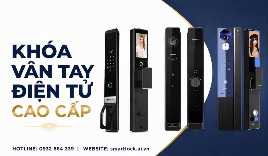 Khóa vân tay điện tử cao cấp có công nghệ gì nổi bật