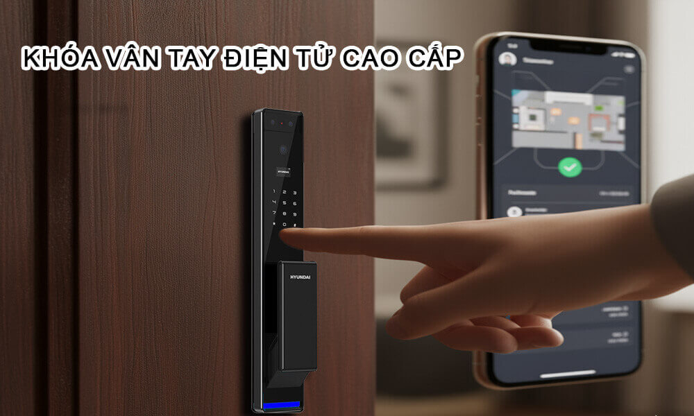 Khóa vân tay điện tử cao cấp