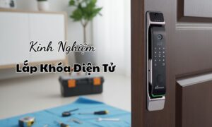 Kinh nghiệm lắp đặt khóa vân tay điện tử thông minh đúng cách