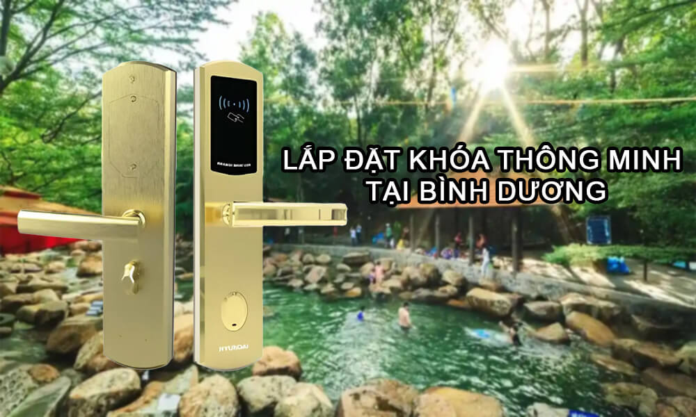 Lắp đặt khóa thông minh tại Bình Dương