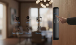 Ổ khóa thông minh vân tay chính hãng giá tốt cho mọi loại cửa