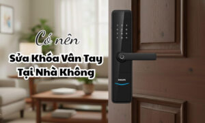 Có nên sửa khóa vân tay tại nhà hay không | Smart Lock