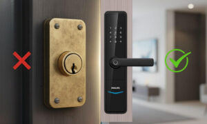 Tại sao nên dùng khóa điện tử thay vì khóa cơ